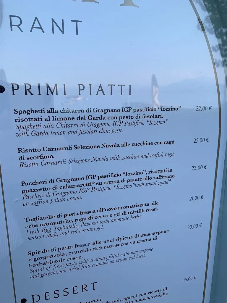 Menü_Ristorante Savoia_Sirmione_Bild_2