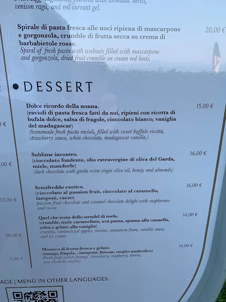 Menü_Ristorante Savoia_Sirmione_Bild_3