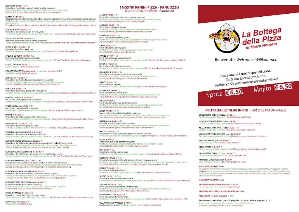 Menu_La Bottega Della Pizza, sirmione_Sirmione_image_2