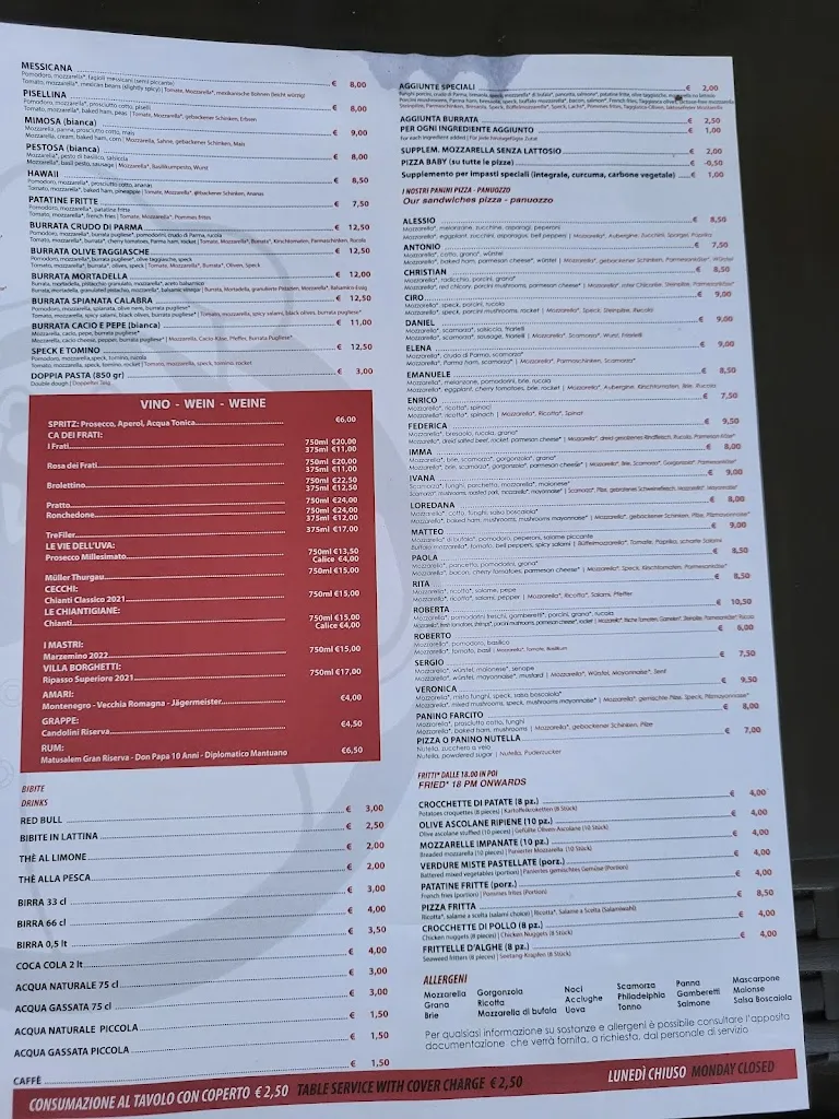 Menu_La Bottega Della Pizza, sirmione_Sirmione_image_4