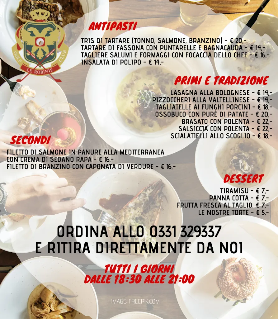Menu_Le Robinie • Club House_Solbiate Olona_image_1