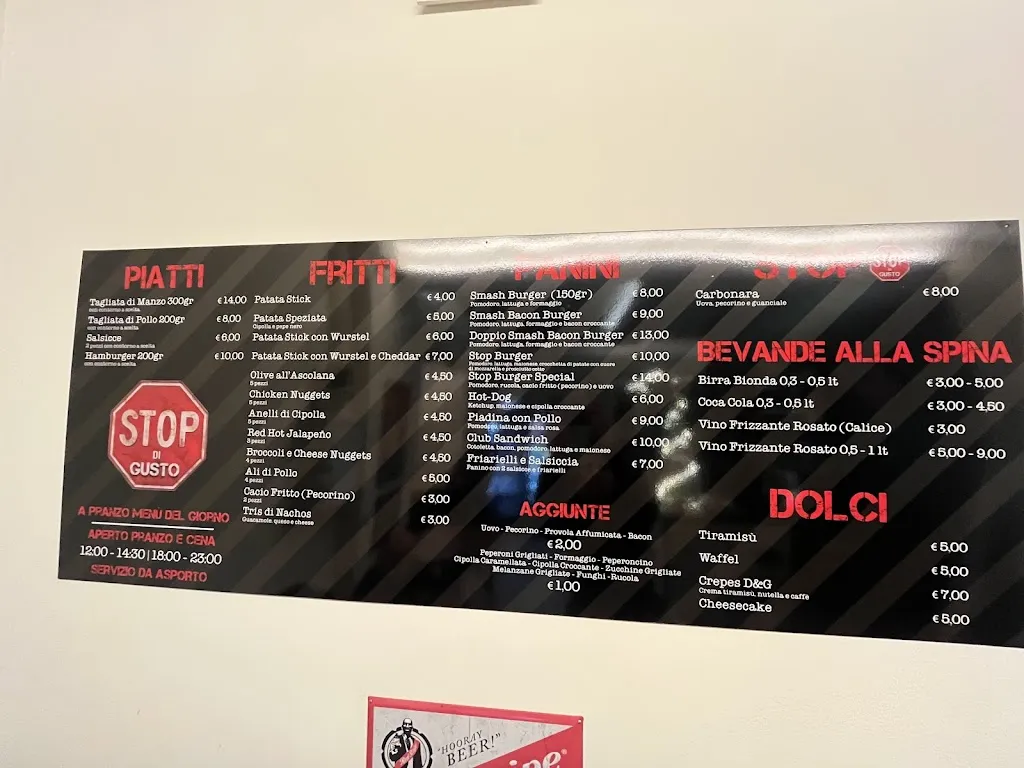 Menu_Stop Di Gusto_Cappelle sul Tavo_image_1