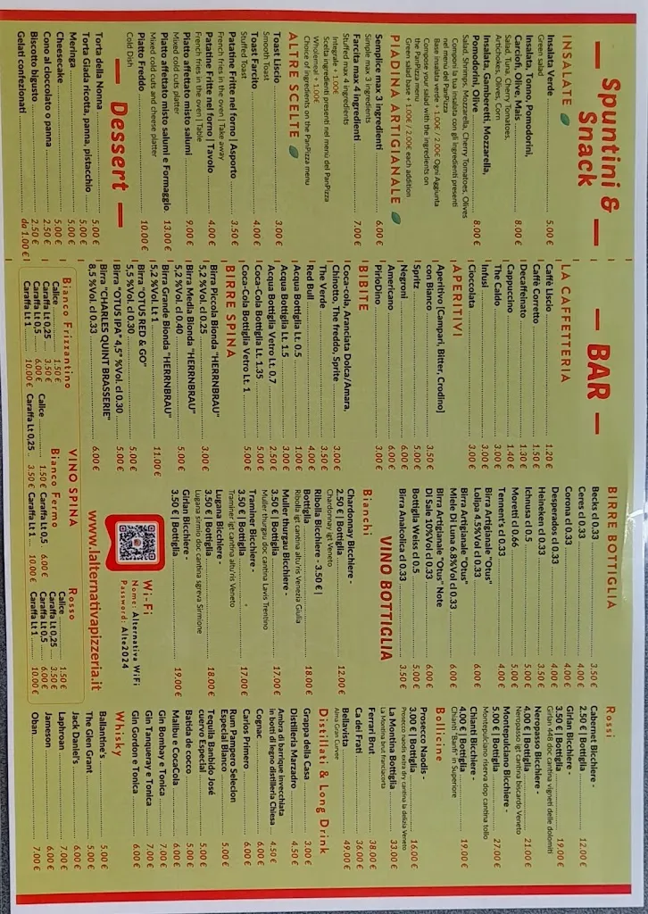 Menu_Pizzeria L'Alternativa birreria_Solto Collina_image_1