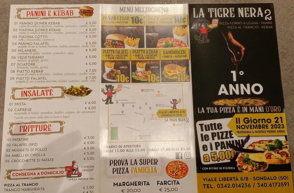 Menu_La Tigre Nera 2 - Pizza e Kebab_Sondalo_image_2