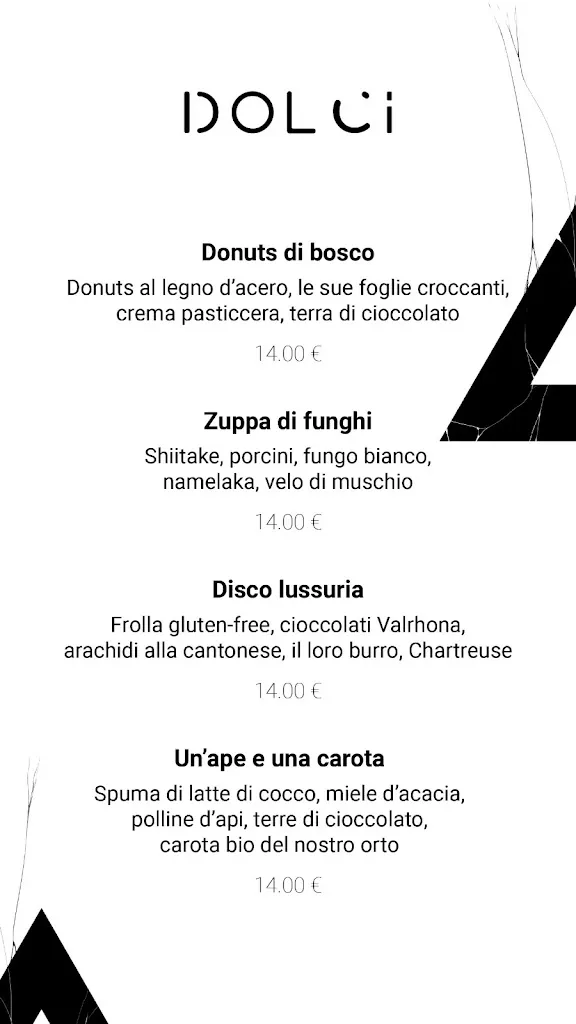 Menü_Ristorante La Pedrera_Soncino_Bild_1