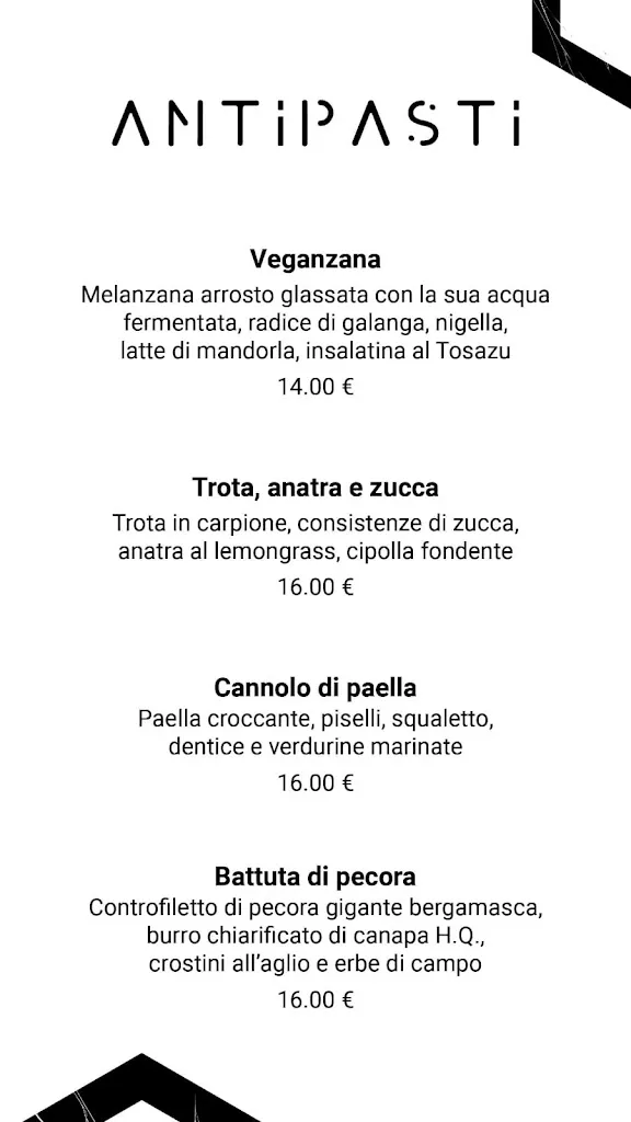 Menü_Ristorante La Pedrera_Soncino_Bild_4