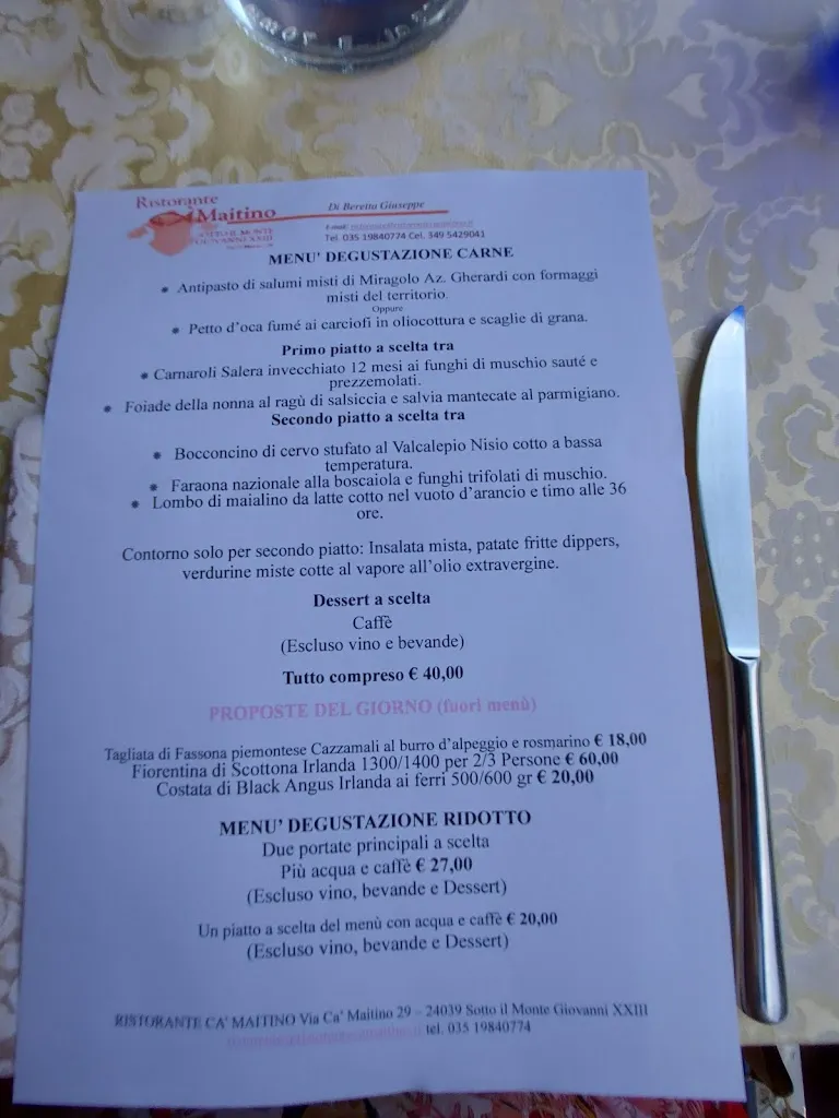 Menu_Ristorante Cà Maitino_Sotto il Monte Giovanni XXIII_image_1