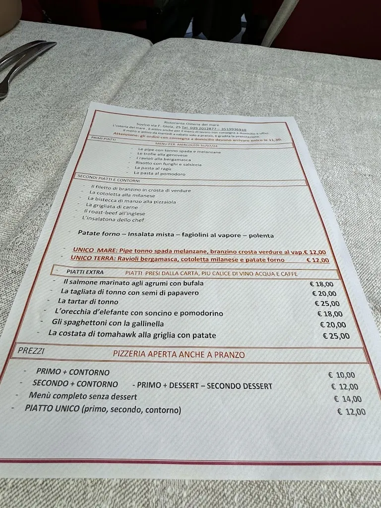 Menu_Osteria del Mare_Sovico_image_1