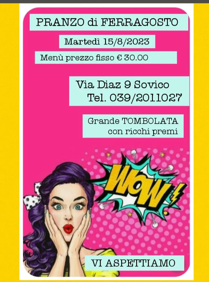 Menu_Trattoria Rosy's_Sovico_image_1