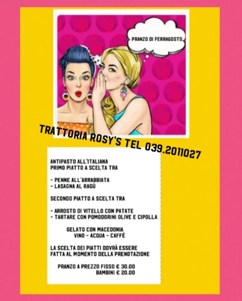 Menu_Trattoria Rosy's_Sovico_image_2