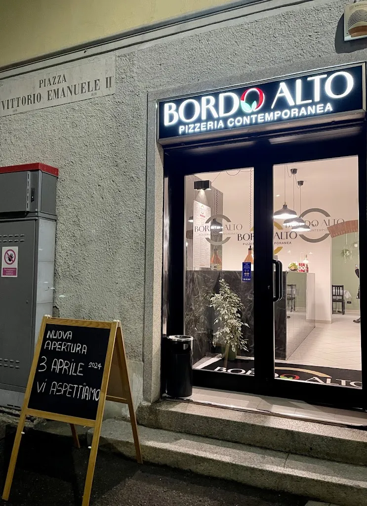 Bordo Alto Pizzeria Contemporanea restaurant in Sovico
