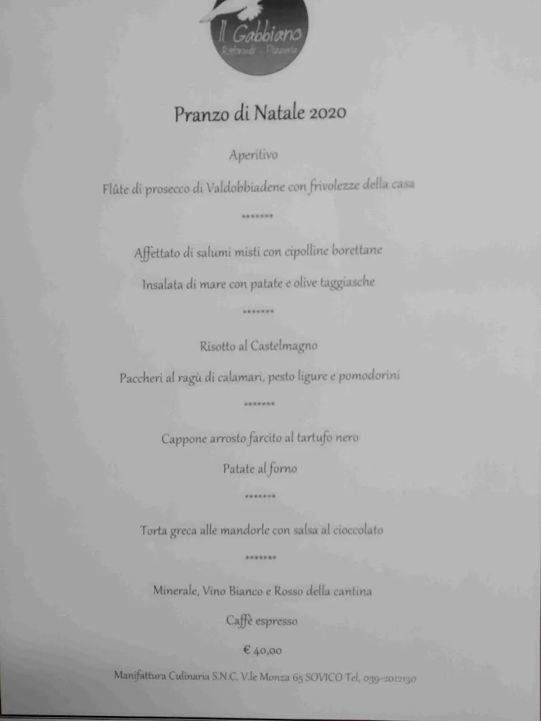 Menu_Ristorante Pizzeria Il Gabbiano_Sovico_image_1