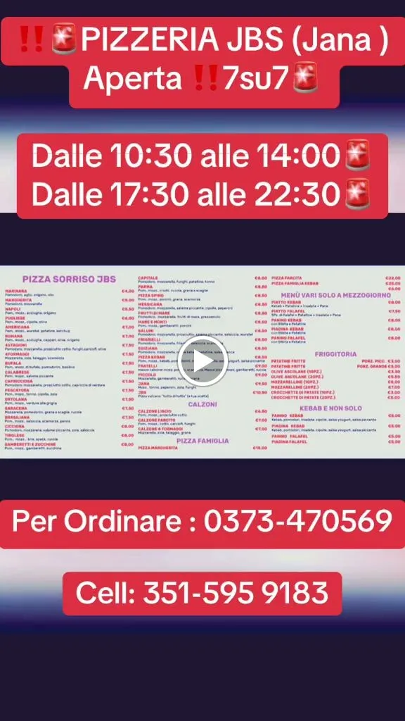 Menu_Pizza Kebab Jana Sorriso JBS_Spino d'Adda_immagine_1