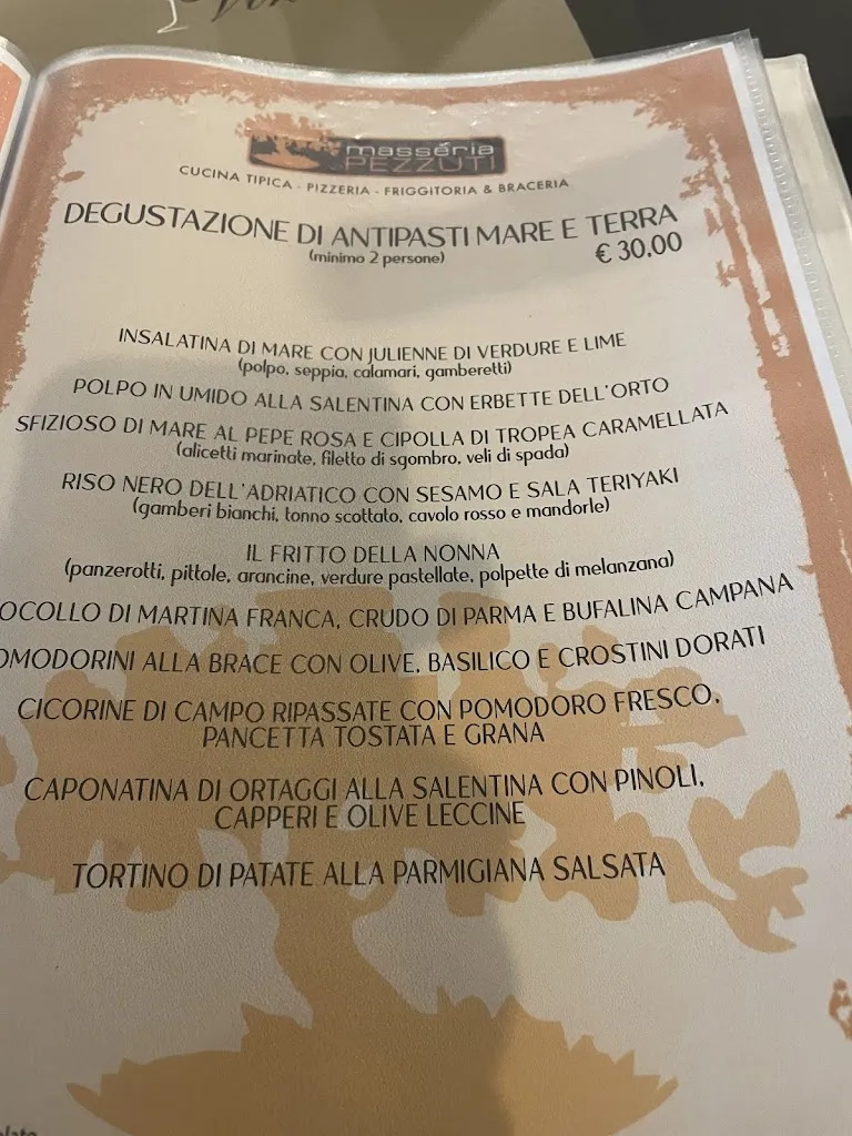 Menu_Masseria Pezzuti_Campi Salentina_image_1