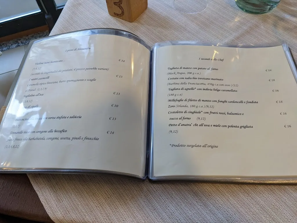 Menu_Trattoria Cacciatore Cucina del Lago d'Iseo e Valcamonica_Sulzano_image_2