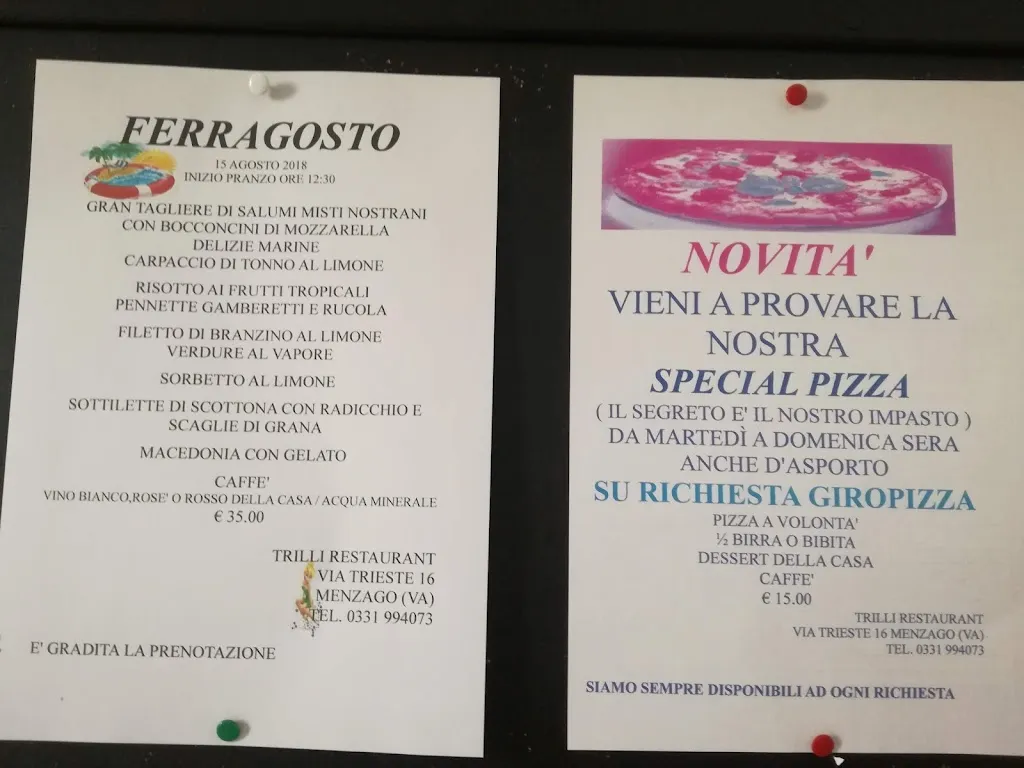 Menu_Trilli Restaurant_Sumirago_image_3