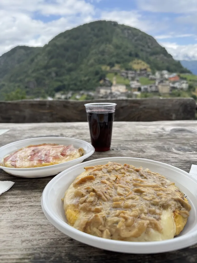 Crotto Frasnino restaurant in Tartano