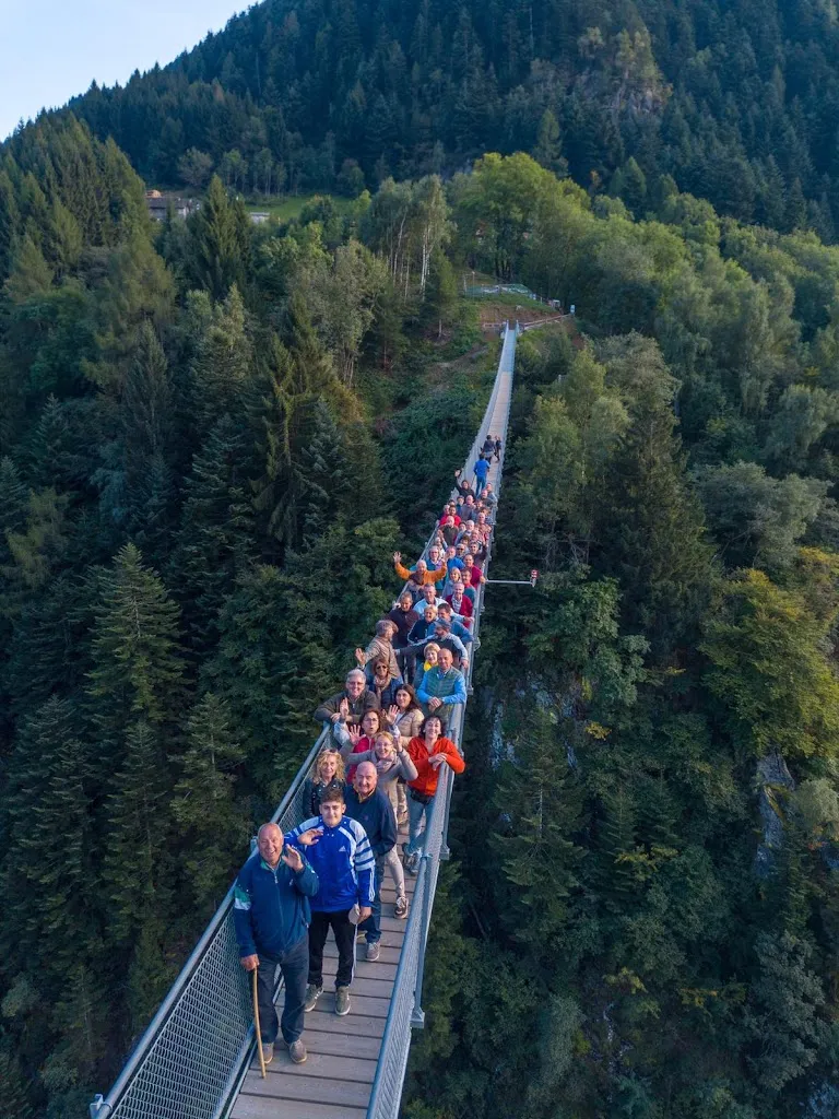 Ponte Tibetano "Ponte nel Cielo" restaurant in Tartano