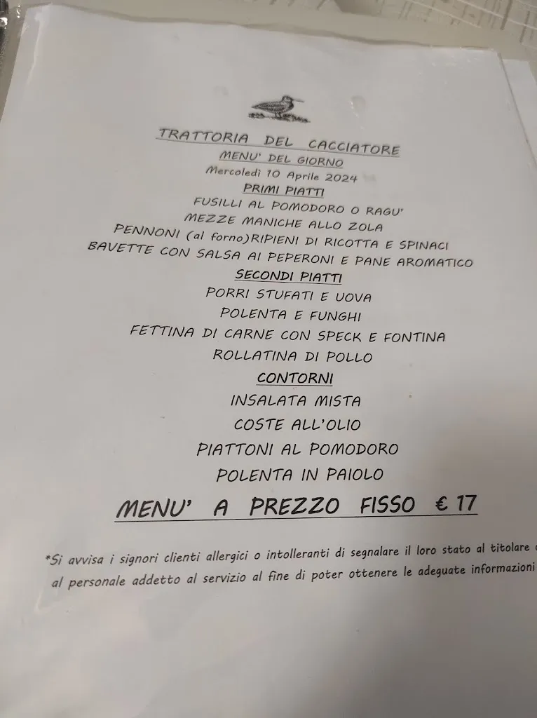 Menu_Trattoria del Cacciatore_Tavazzano_image_4