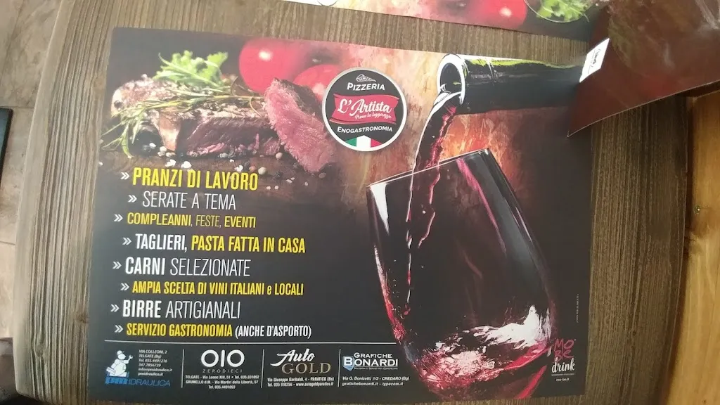 Menu_Pizzeria L’Artista_Telgate_image_1