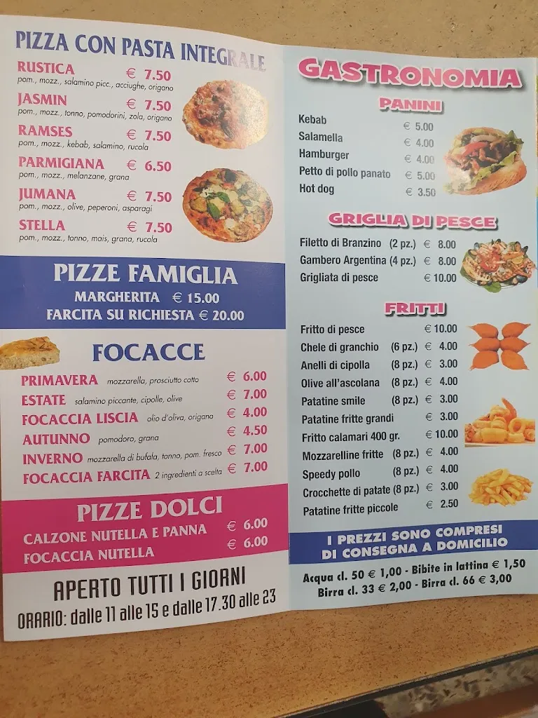 Menu_Mony's Pizza Di El Sayed Mohamed_Terno d'Isola_image_1
