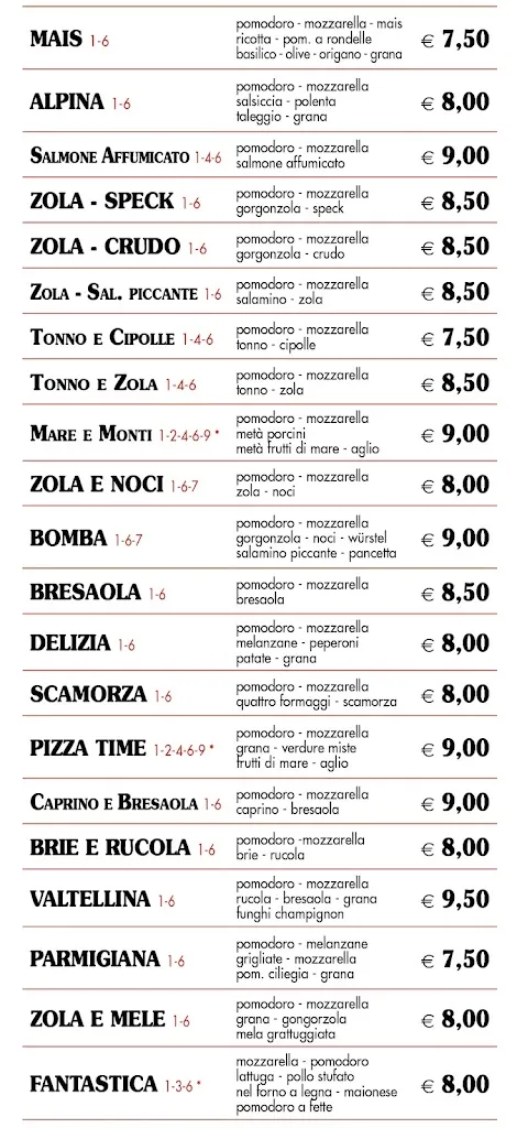 Menu_Pizza Time_Terno d'Isola_image_1