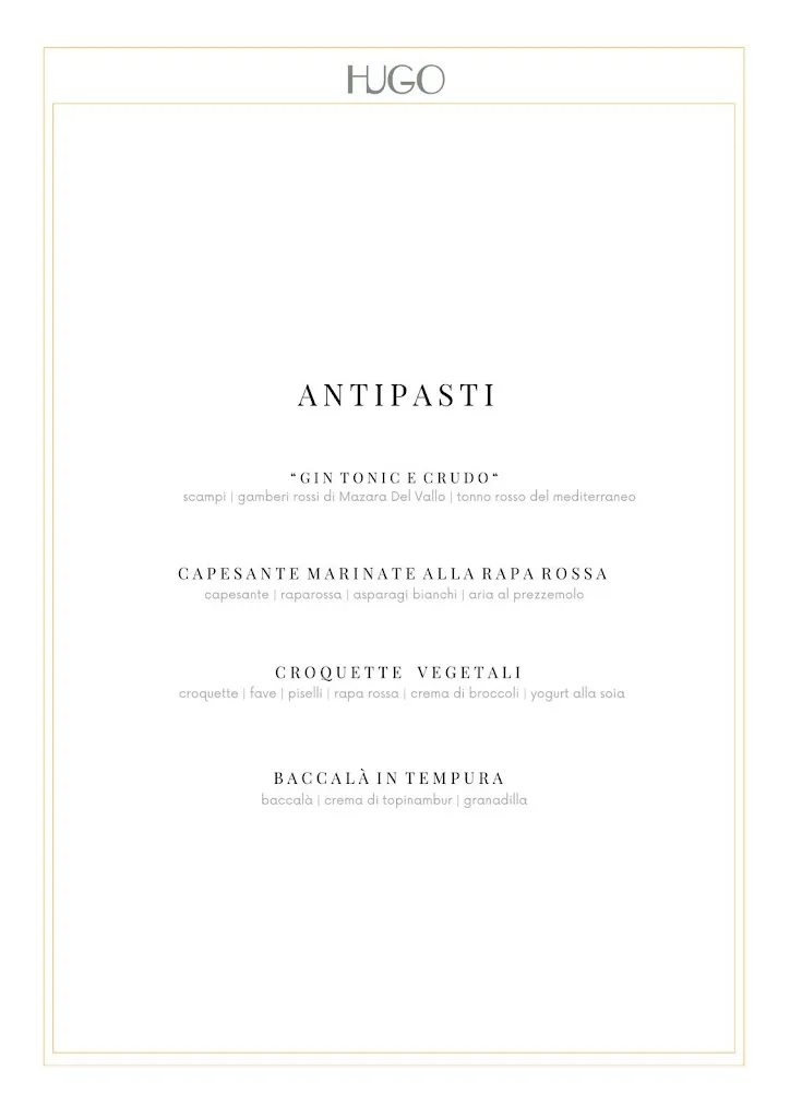 Menu_Hugo Cafè & Restaurant_Torrazza Coste_image_1