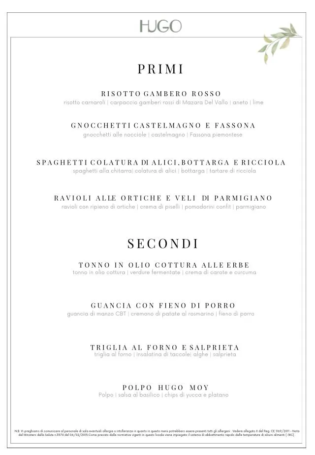 Menu_Hugo Cafè & Restaurant_Torrazza Coste_image_4