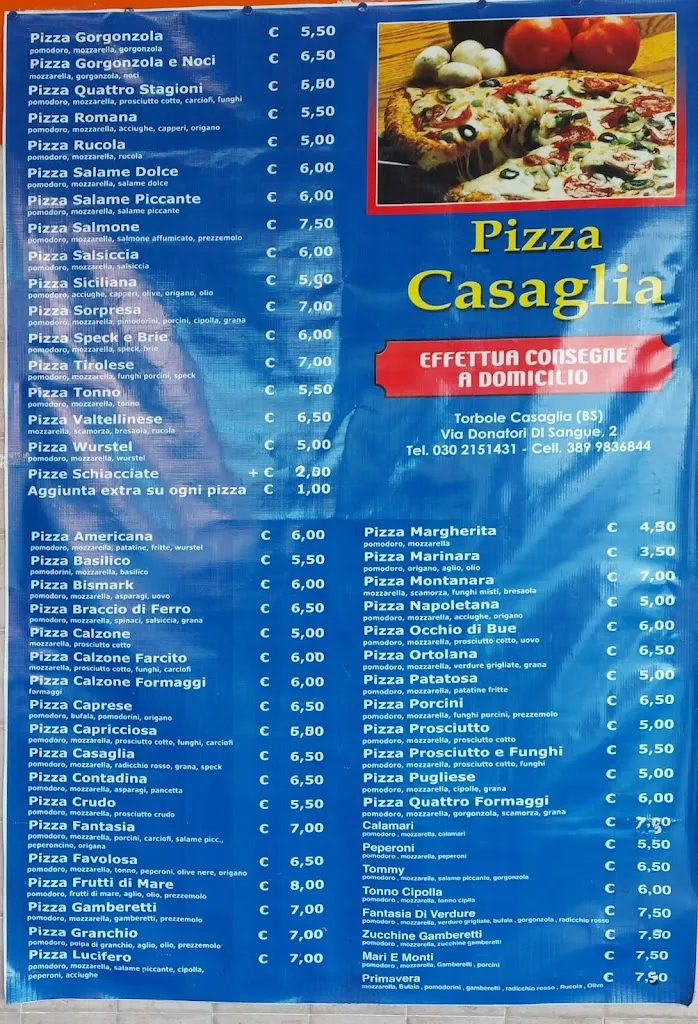 Menu_Pizza Casaglia Di El Absawy Hany_Torbole Casaglia_image_2