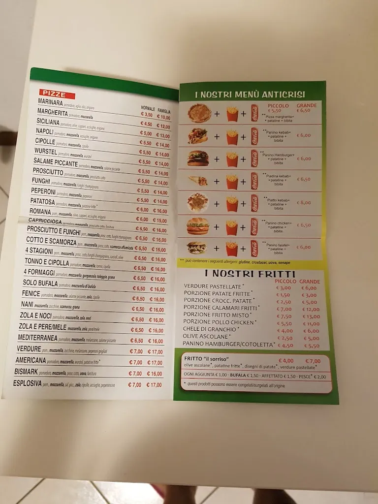 Menu_Pizzeria Il Sorriso_Torre de' Busi_image_3