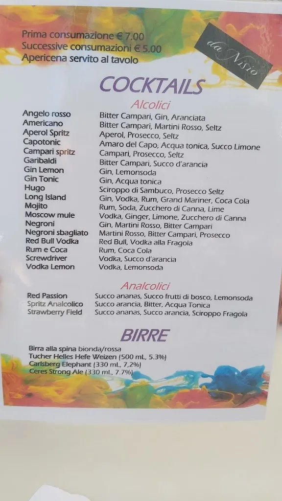 Menu_Ristorante Trattoria Da Nisio_Torre de' Roveri_image_1