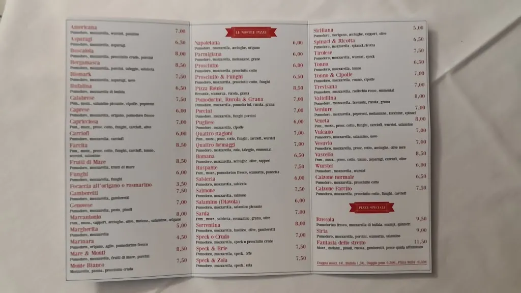 Menü_Ristorante La Bussola_Torre de' Roveri_Bild_2