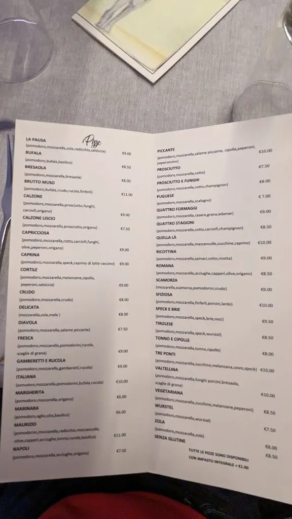 Menu_Pizzeria La Pausa_Torre di Santa Maria_image_1