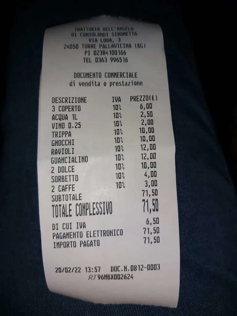 PALAMA_Antica Osteria Dell'Angelo Snc Di Bonetti Claudio e Bonetti Laura_Torre Pallavicina_review