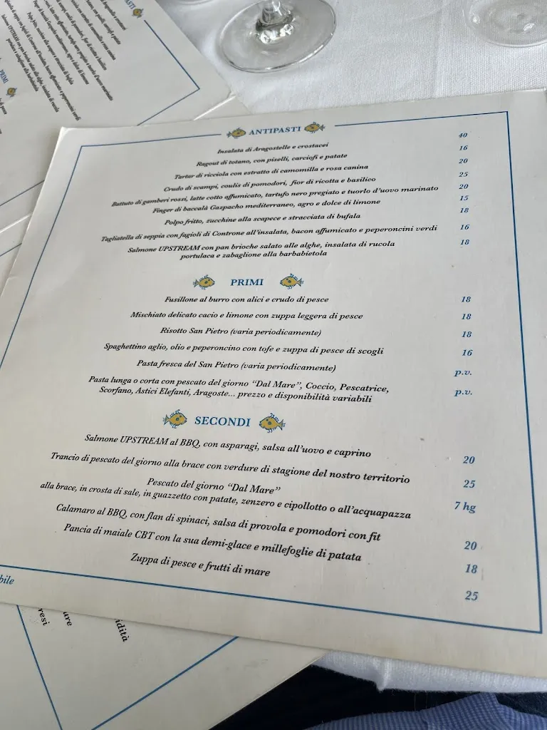 Menu_San Pietro - Bistrot del Mare_Torre del Mangano_image_2