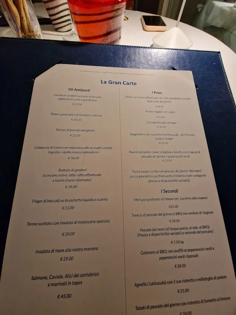 Menu_San Pietro - Bistrot del Mare_Torre del Mangano_image_4