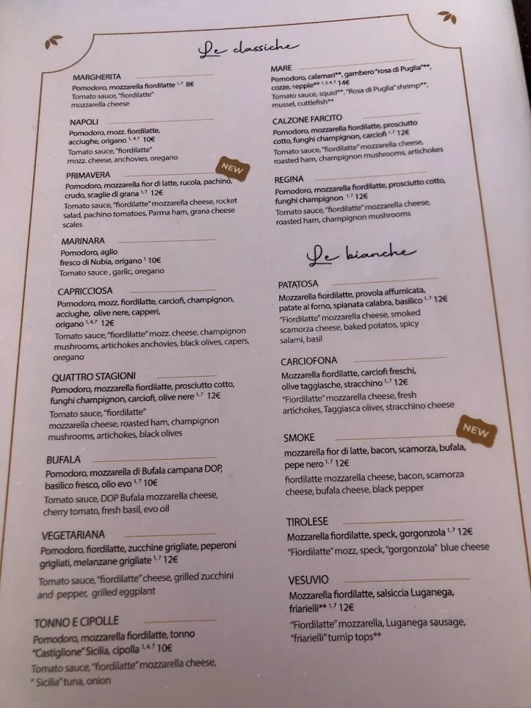 Menü_Ristorante Cortevecchia Arese_Torre d'Arese_Bild_2