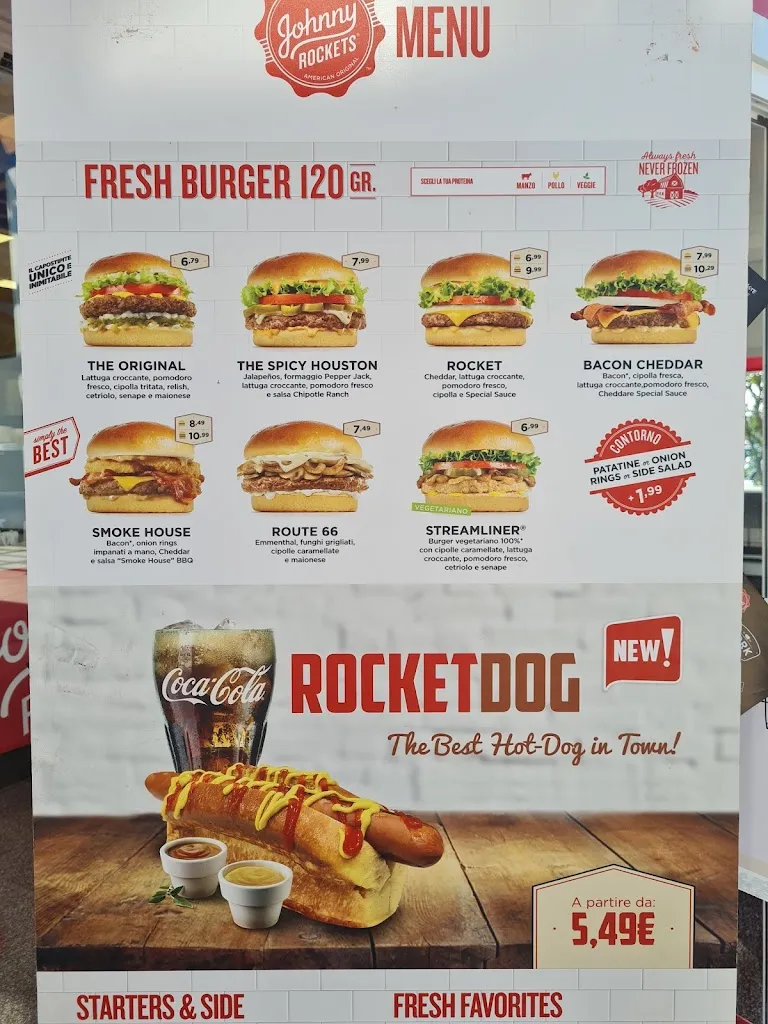 Menu_Johnny Rockets Arese_Torre d'Arese_image_4