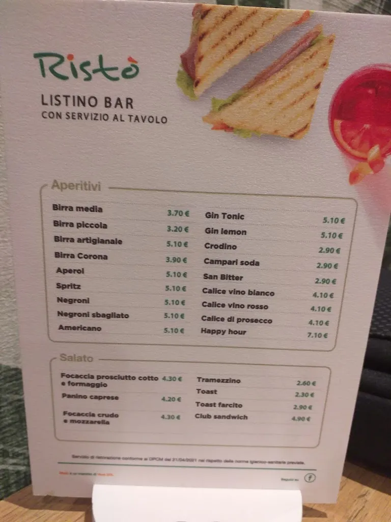 Menü_Ristò - Arese_Torre d'Arese_Bild_1