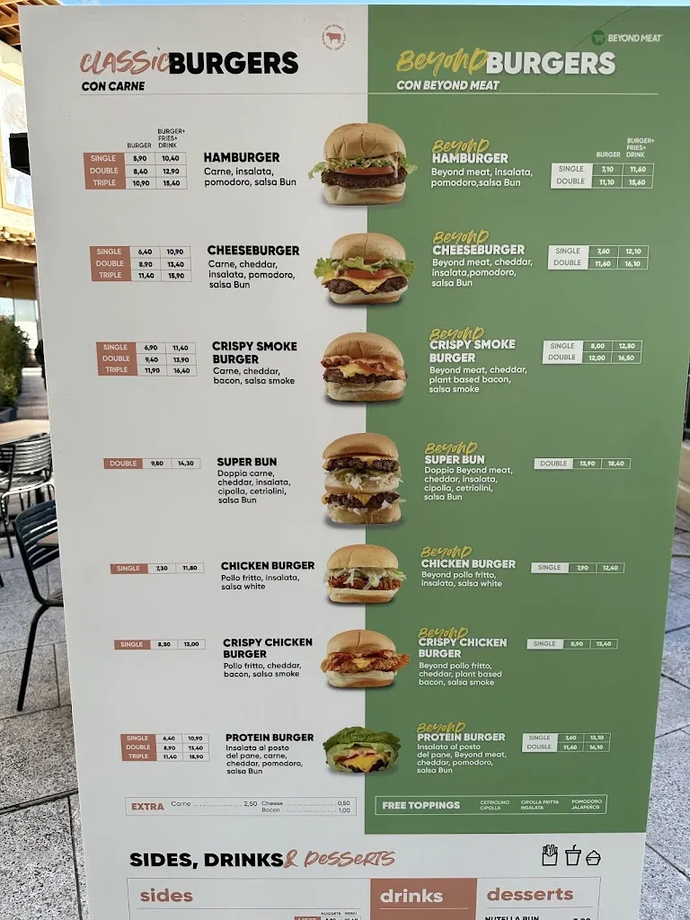 Menu_Bun Burgers_Torre d'Arese_image_1