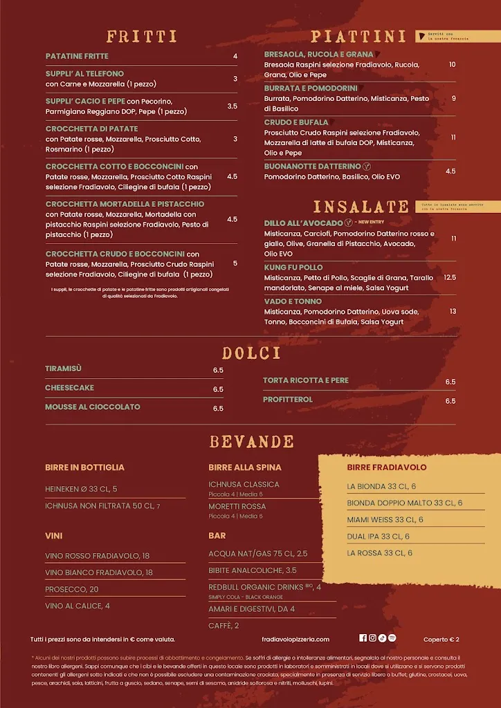 Menu_Fradiavolo Pizzeria - Arese IL CENTRO_Torre d'Arese_immagine_1
