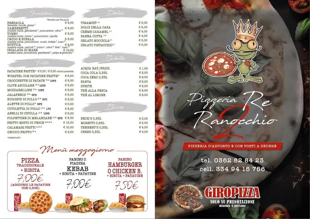 Menu_Pizzeria Re Ranocchio_Tregasio_image_2