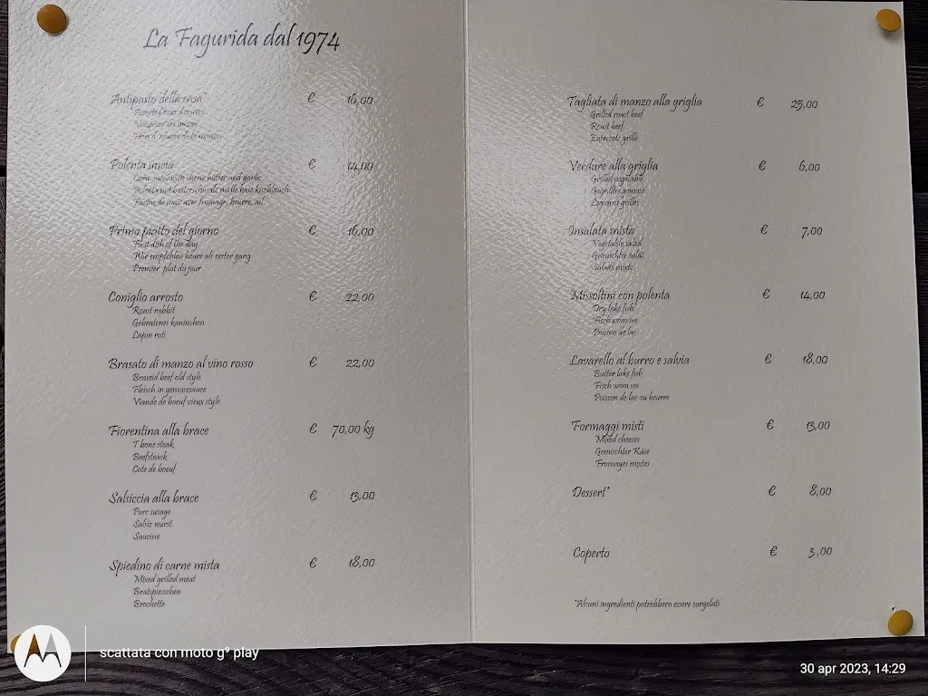 Menu_Ristorante La Fagurida_Tremezzo_immagine_2