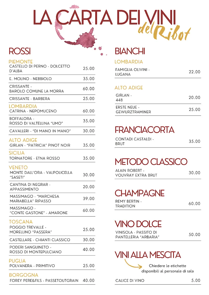Menu_Ribot - Birreria & Cucina_Travagliato_image_1
