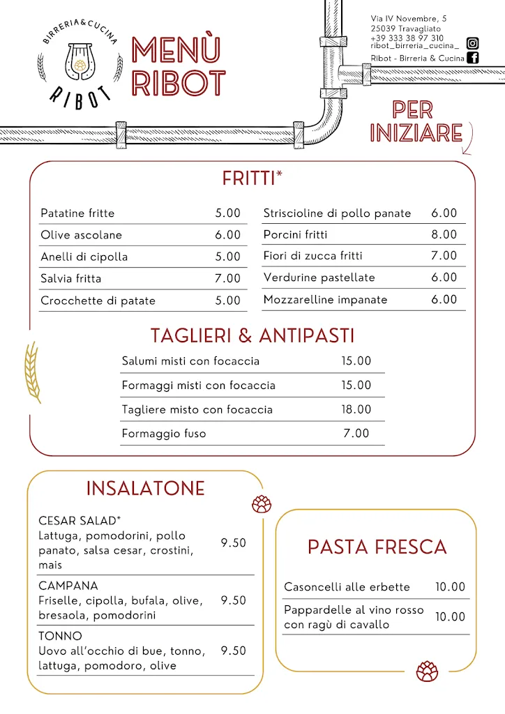 Menu_Ribot - Birreria & Cucina_Travagliato_image_3