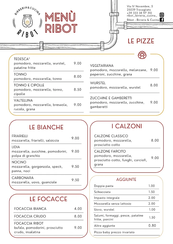 Menu_Ribot - Birreria & Cucina_Travagliato_image_4