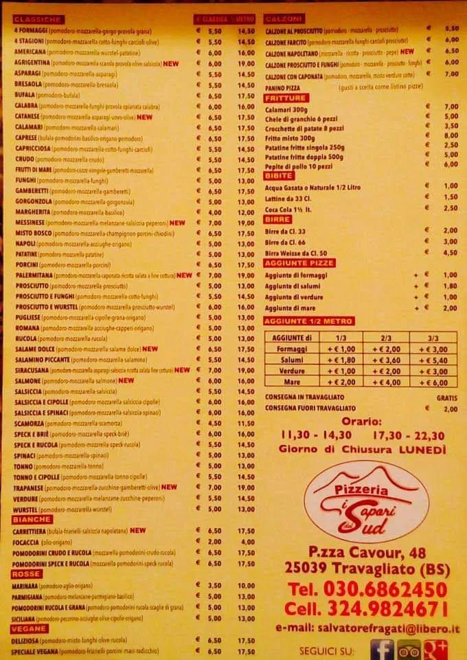 Menu_I SAPORI DEL SUD_Travagliato_image_1