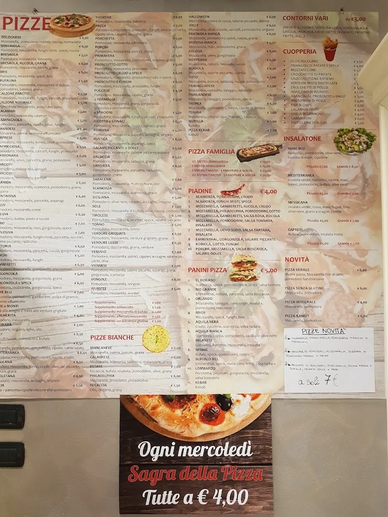 Menü_Pizzeria Ristorante Mare Blu_Travagliato_Bild_2