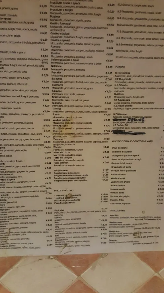 Menü_Pizzeria Ristorante Mare Blu_Travagliato_Bild_4