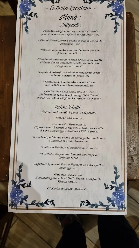 Menu_Osteria e Vinaino Cicalone_Trebbio_image_4